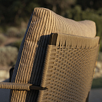 Дизайнерское уличное кресло на металлическом каркасе PHOENIX Armchair варинант исполнения - 9 | Loft Concept в Омске