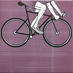 Плитка с узором Осьминог велосипедист варинант исполнения - 6 | Loft Concept в Омске