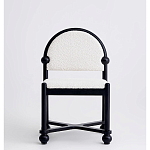 Дизайнерский стул деревянный с полукруглой спинкой Highquality варинант исполнения - 4 | Loft Concept в Омске