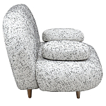 Диван с мягкой обивкой из ткани Michael Sofa варинант исполнения - 2 | Loft Concept в Омске