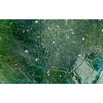 Керамический столик зеленый "Цилиндр" варинант исполнения - 4 | Loft Concept в Омске