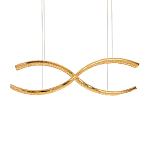 Люстра волнистой формы с фактурным хрустальным плафоном Light Delight варинант исполнения - 7 | Loft Concept в Омске