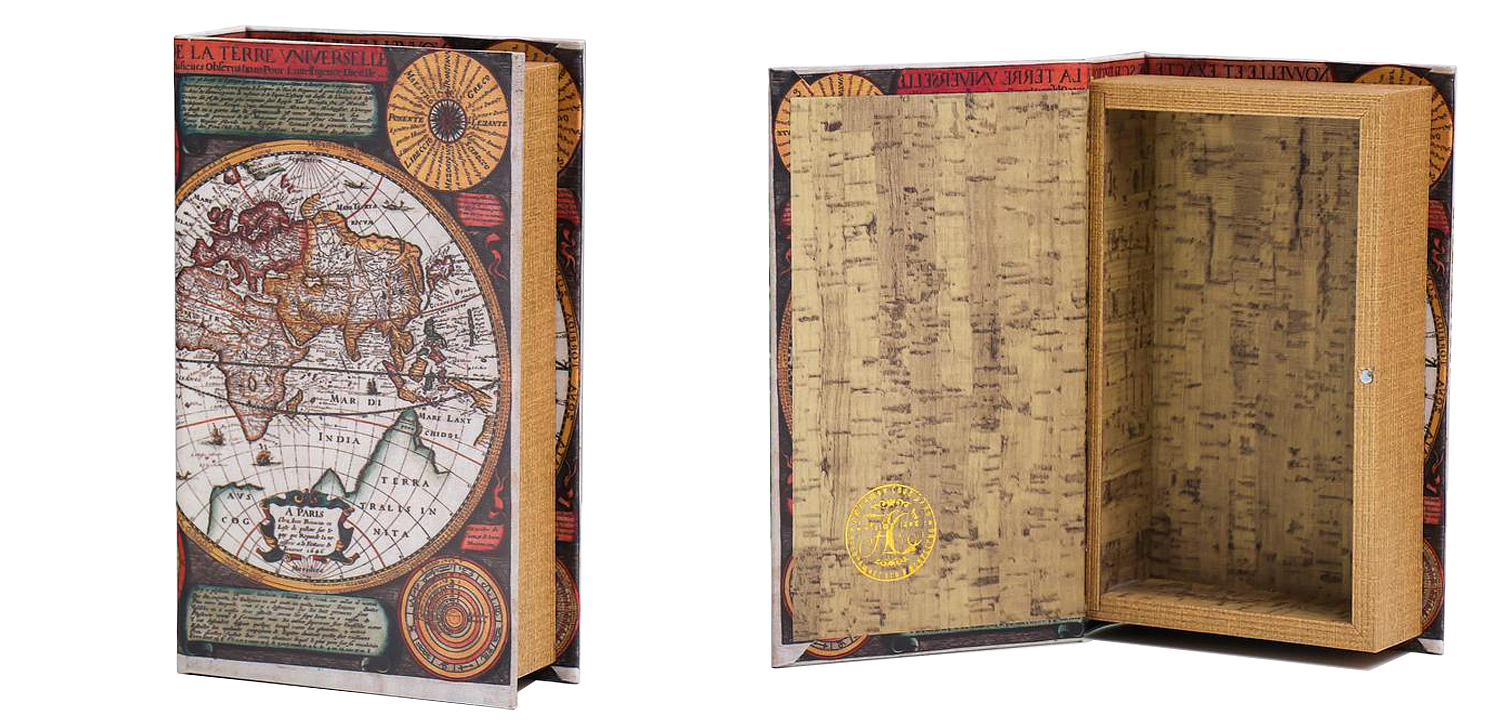 Шкатулка-книга Map of The World Book Box Шкатулка-книга Map of The World Book Box - Loft-Concept в Омске