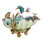 Чаша в виде листка лотоса с птицами Eden Garden варинант исполнения - 2 | Loft Concept в Омске