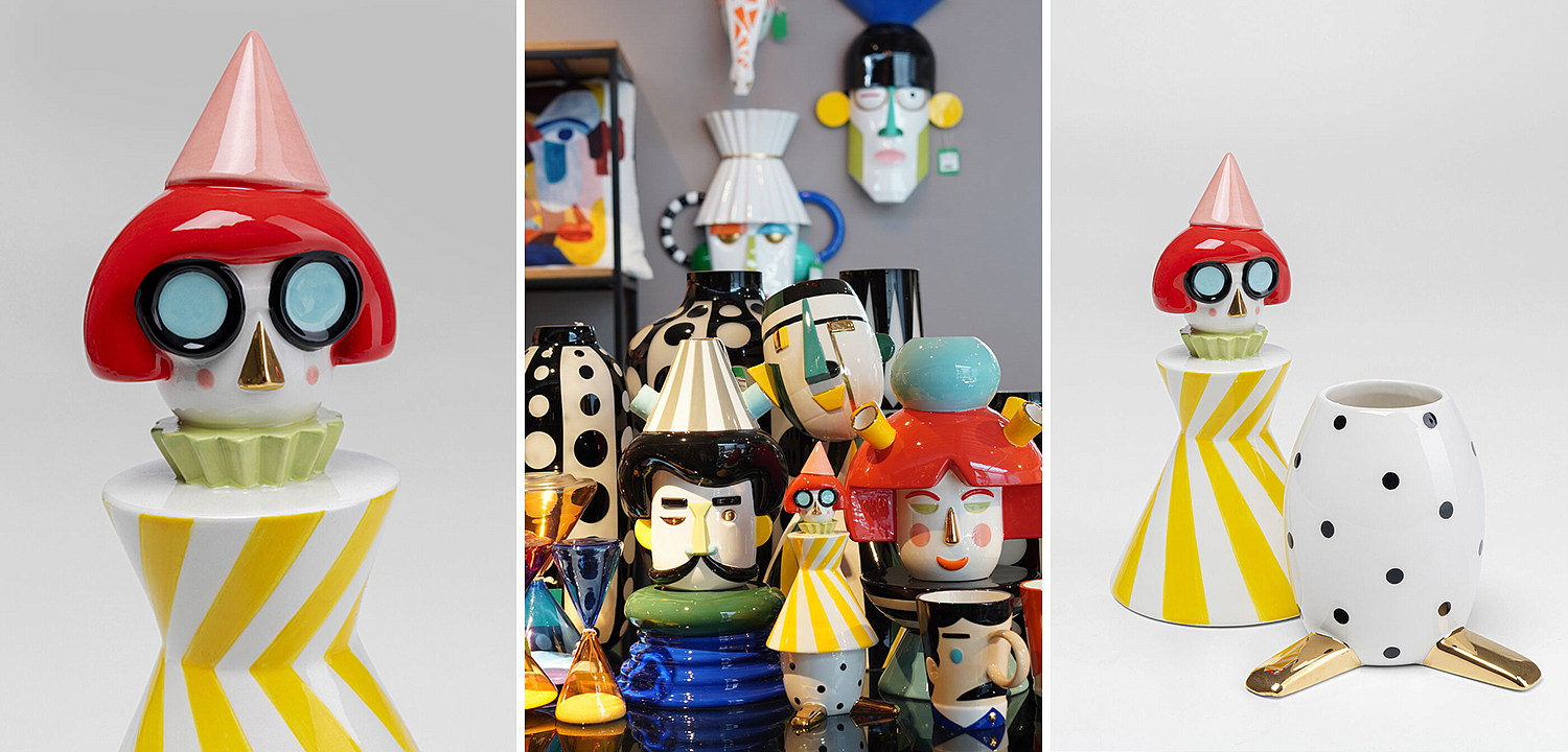 Ваза с крышкой Funny Doll Vase III Ваза с крышкой Funny Doll Vase III - Loft-Concept в Омске