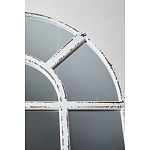 Зеркало-окно с эффектом старения в венецианском стиле Venetian White Mirror варинант исполнения - 3 | Loft Concept в Омске