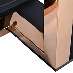 Стол обеденный со стальными ножками оригинальной формы Gourmet Meal варинант исполнения - 4 | Loft Concept в Омске