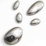 Абстрактная скульптура на стену в виде капли воды Water Outline варинант исполнения - 8 | Loft Concept в Омске