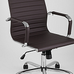 Офисное кресло Renal Low Brown варинант исполнения - 8 | Loft Concept в Омске