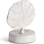 Статуэтка белая Metal Flowers Аntique Рlating варинант исполнения - 1 | Loft Concept в Омске