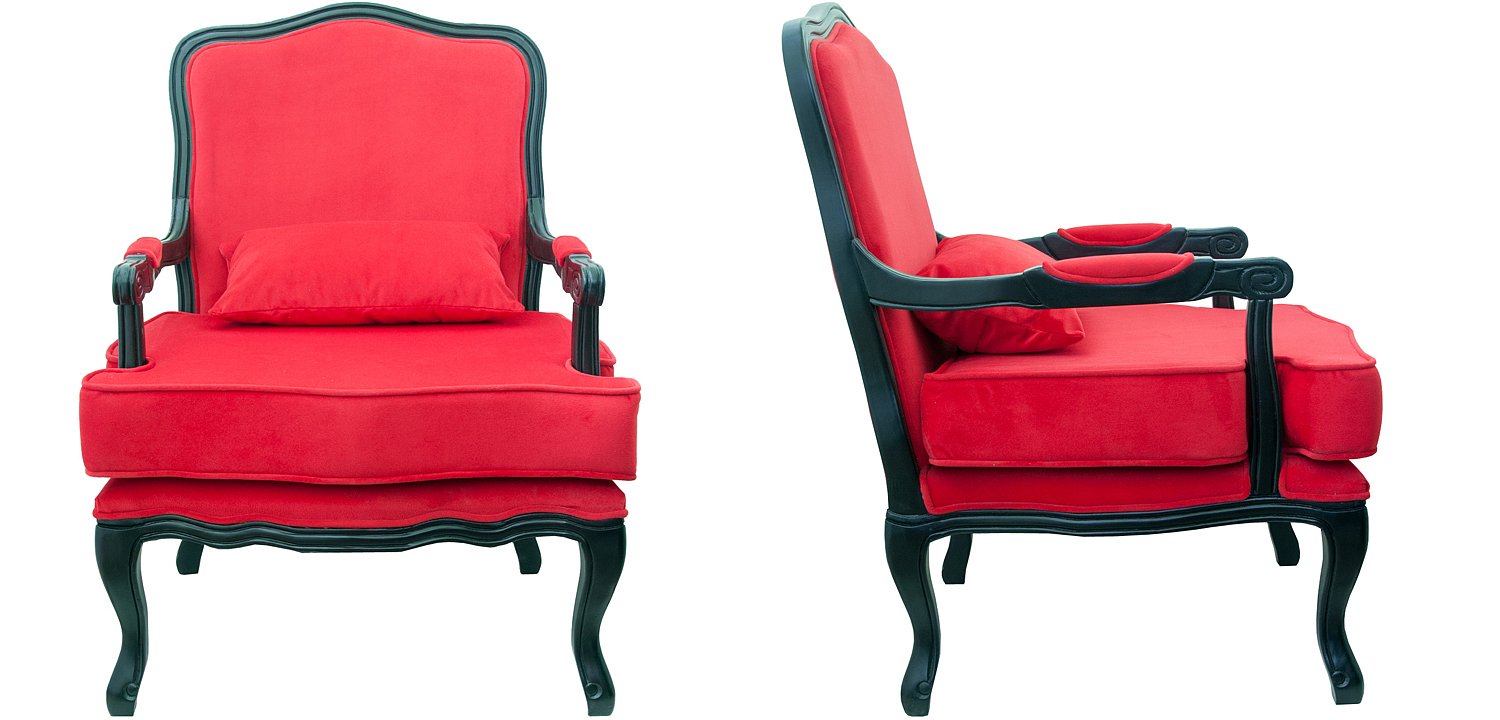Кресло Harold Chair red Кресло Harold Chair red - Loft-Concept в Омске