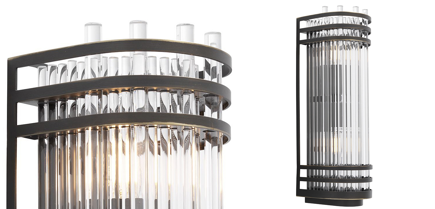 Бра Eichholtz Wall Lamp Gulf S Bronze Бра Eichholtz Wall Lamp Gulf S Bronze - Loft-Concept в Омске