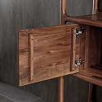 Стеллаж в гостиную для книг Moon Walnut Furniture варинант исполнения - 9 | Loft Concept в Омске