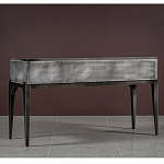 Консоль прямоугольная серая с 4-мя выдвижными ящиками Grany варинант исполнения - 1 | Loft Concept в Омске