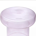 Кофейный столик стеклянный Elegant Lilac Glass Model варинант исполнения - 4 | Loft Concept в Омске