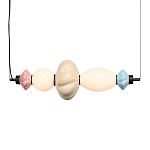 Подвесной светильник фигруный с керамическими элементами 18W LED Fragrant Light варинант исполнения - 2 | Loft Concept в Омске