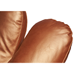 Дизайнерское кожаное кресло в форме руки Poltronova Joe Gold  Armchair варинант исполнения - 11 | Loft Concept в Омске