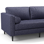 Мебельная ткань Шенилл синий цвет 138 см T4-33 варинант исполнения - 5 | Loft Concept в Омске