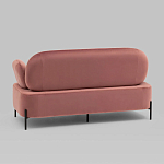 Диван в велюровой обивке цвета пыльная роза COLOR BLOCK варинант исполнения - 4 | Loft Concept в Омске