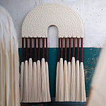 Настенное украшение из хлопковых нитей Volcan Wall Hanging варинант исполнения - 1 | Loft Concept в Омске