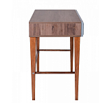 Стол письменный из массива бука с 2-мя ящиками серый Wenge Light варинант исполнения - 2 | Loft Concept в Омске