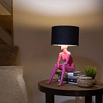 Настольная лампа TERRAMI с абажуром варинант исполнения - 11 | Loft Concept в Омске