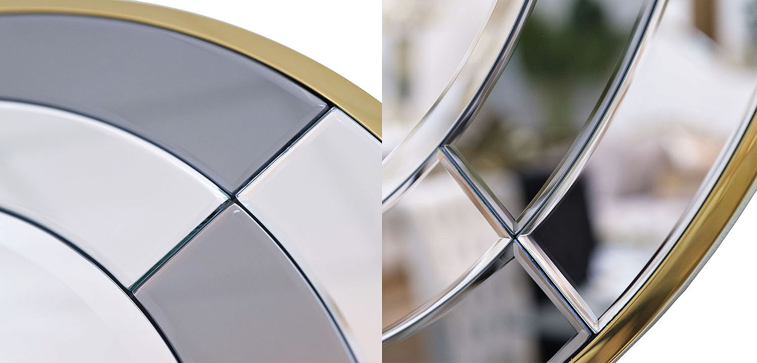 Зеркало Mirrored Frame Round - Loft-Concept в Омске