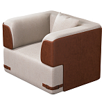 Кресло Richmond  с кожаной отделкой варинант исполнения - 2 | Loft Concept в Омске