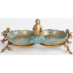 Блюдо двойное из фарфора Crogy варинант исполнения - 4 | Loft Concept в Омске