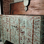 Большой Индийский сундук Бирюзовый цвет Loft-Concept  варинант исполнения - 2 | Loft Concept в Омске