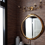 Зеркало в ассиметричной золотой раме Mirror of Aragorn варинант исполнения - 4 | Loft Concept в Омске