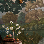 Обои ручная роспись Hill Country Scenic Special Colourway on scenic paper варинант исполнения - 3 | Loft Concept в Омске