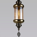 Подвесной светильник с янтарным стеклянным плафоном Amber Queen варинант исполнения - 3 | Loft Concept в Омске