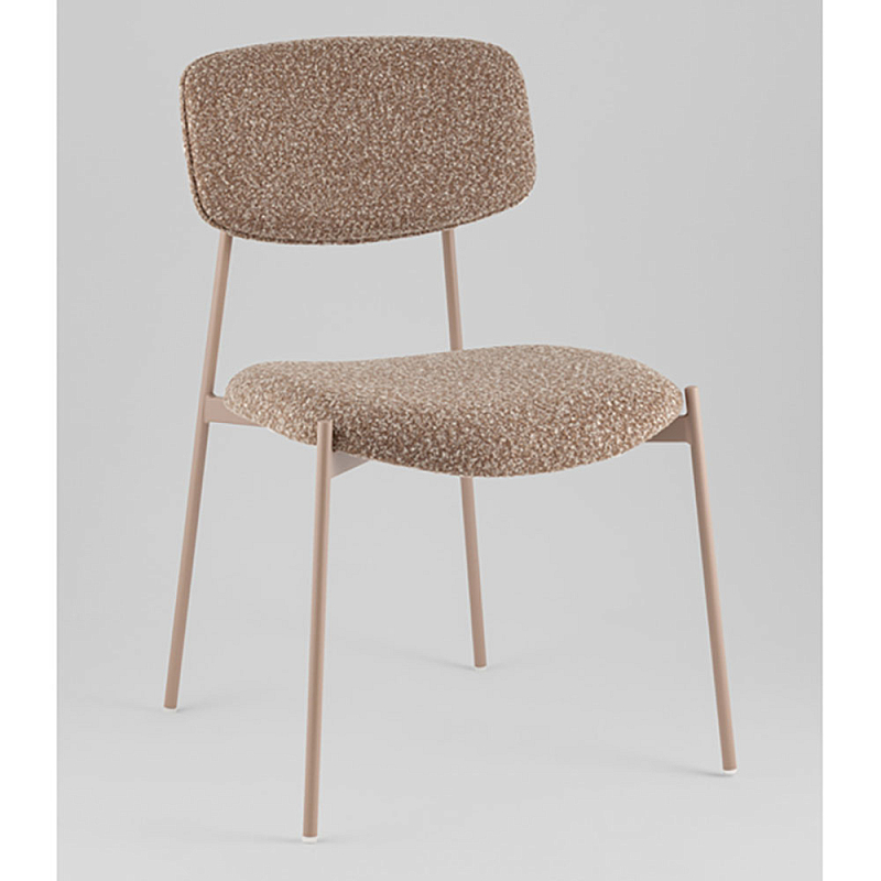 Стул Doe без подлокотников коричневый Коричневый Бежевый Древесина в Омске | Loft Concept 