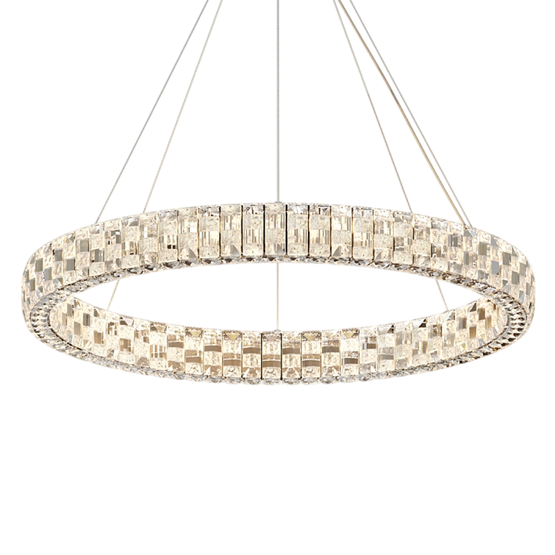 Люстра подвесная Castello 3000К 40Вт Хром в Омске | Loft Concept 