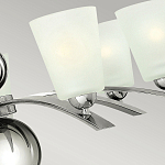 Люстра с матовыми конусными плафонами и декоративными элементами в форме шаров Hinkley варинант исполнения - 17 | Loft Concept в Омске