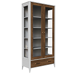 Витрина из массива бука двухдверная Tasteful Furniture варинант исполнения - 1 | Loft Concept в Омске