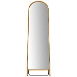Напольное зеркало Arch Brass Mirror варинант исполнения - 1 | Loft Concept в Омске