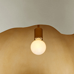 Подвесной светильник в форме купола с сочетанием золотого и оливкового цвета Eggshell варинант исполнения - 2 | Loft Concept в Омске