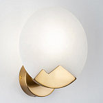 Бра с плафоном из камня в форме диска Ricci Stone Wall Lamp варинант исполнения - 2 | Loft Concept в Омске