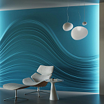 Барельеф BIG WAVE варинант исполнения - 1 | Loft Concept в Омске