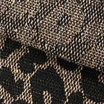 Мебельная ткань Жаккард коричневый животный принт 145 см T2-140 варинант исполнения - 3 | Loft Concept в Омске