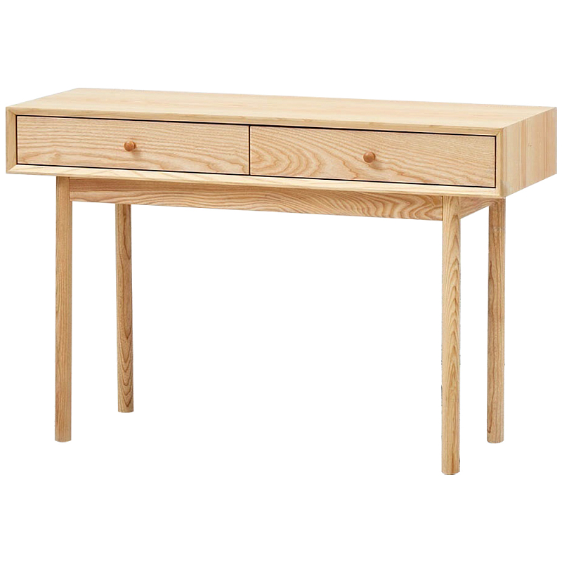 Деревянная консоль с 2-мя ящиками Marleen Wooden Console Древесина Деревянная консоль с 2-мя ящиками Marleen Wooden Console Древесина в Омске | Loft Concept