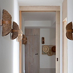 Бра плетеное из ротанга Chainmail варинант исполнения - 3 | Loft Concept в Омске