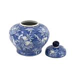 Ваза с крышкой в китайском стиле Гранатовое дерево Blooming Pomegranate варинант исполнения - 10 | Loft Concept в Омске