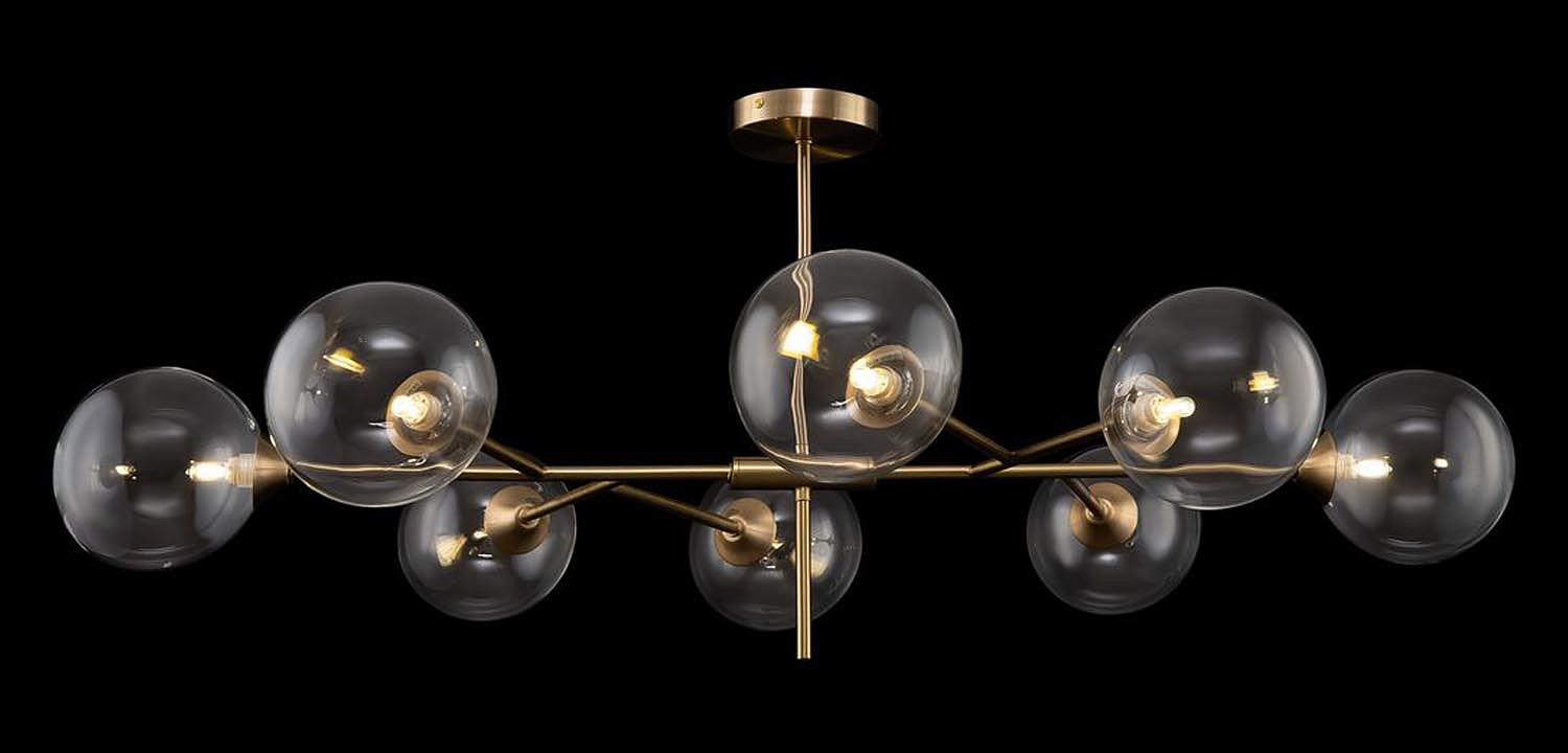 Потолочная люстра Gallotti & Radice Leaf Bronze 8 Потолочная люстра Gallotti & Radice Leaf Bronze 8 - Loft-Concept в Омске