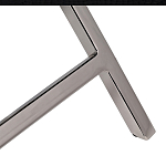 Стол сервировочный кожаный с декором в виде золотистой фигуркой лося Embodiment of Style варинант исполнения - 4 | Loft Concept в Омске