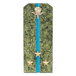 Сувенир Погон Старший Лейтенант ВДВ из натурального камня змеевик Souvenir Epaulets варинант исполнения - 1 | Loft Concept в Омске