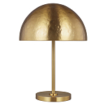 Настольная лампа с полусферическим абажуром золотого цвета Generation Lighting варинант исполнения - 1 | Loft Concept в Омске
