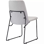 Стул мягкий светло-серый Chair Gray Runners варинант исполнения - 3 | Loft Concept в Омске